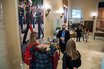 Arlington National museum exhibit