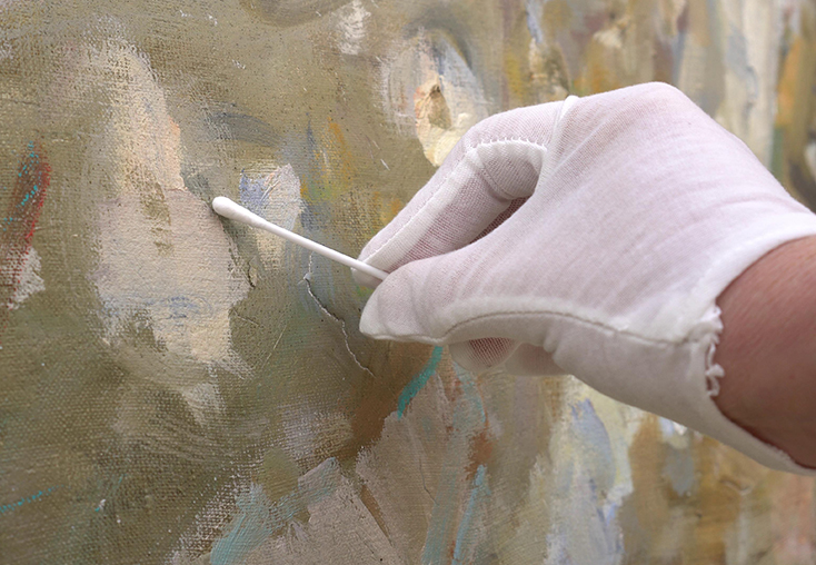 Preservation of a painting