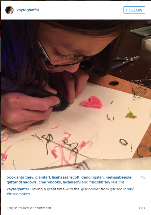 3Doodler Instagram Hearts