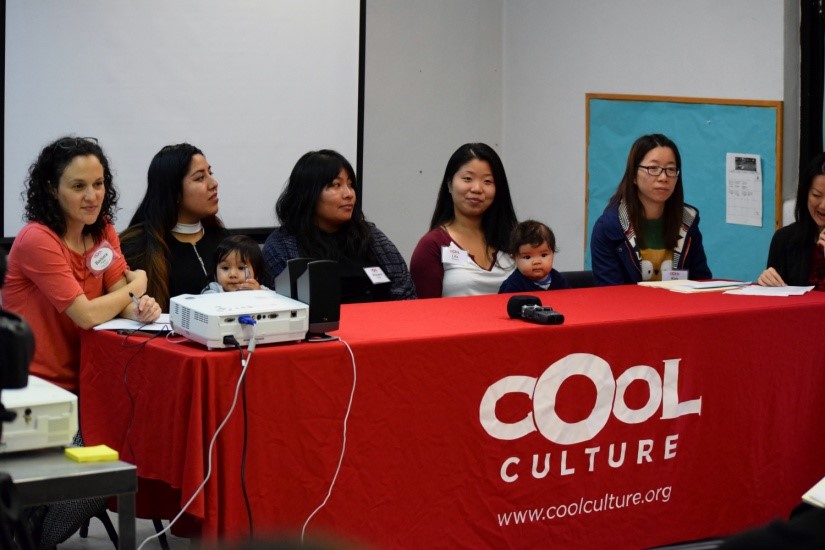 Panel of museum users and community leaders with Lab participants