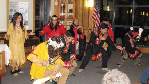 The Gei San Dancers in 2015 Cultural Exchange