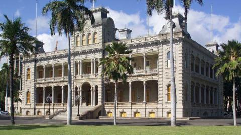 'Iolani Palace building exterior