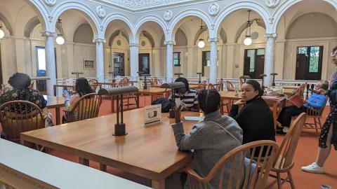 RE-252368 OLS ODU grant recipient library visitors