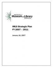 IMLS Strategic Plan FY 2007 – 2011 cover